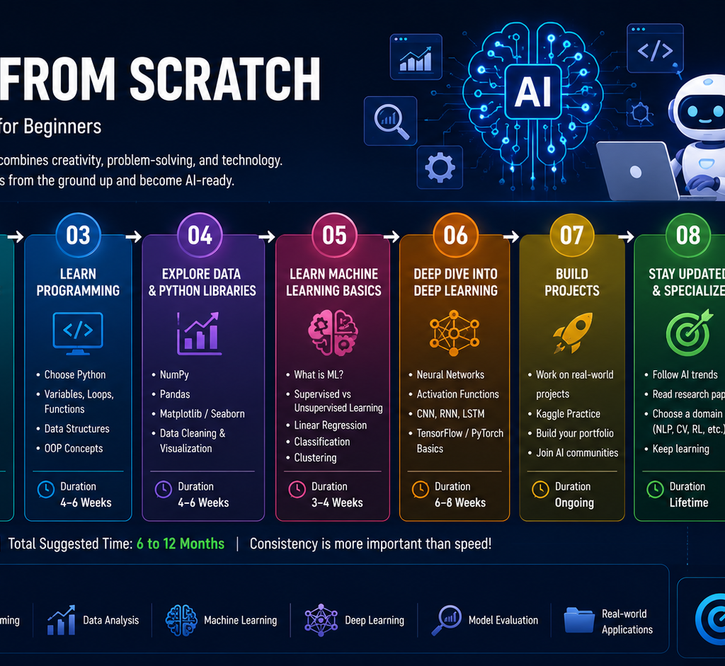 How to Learn AI From Scratch
