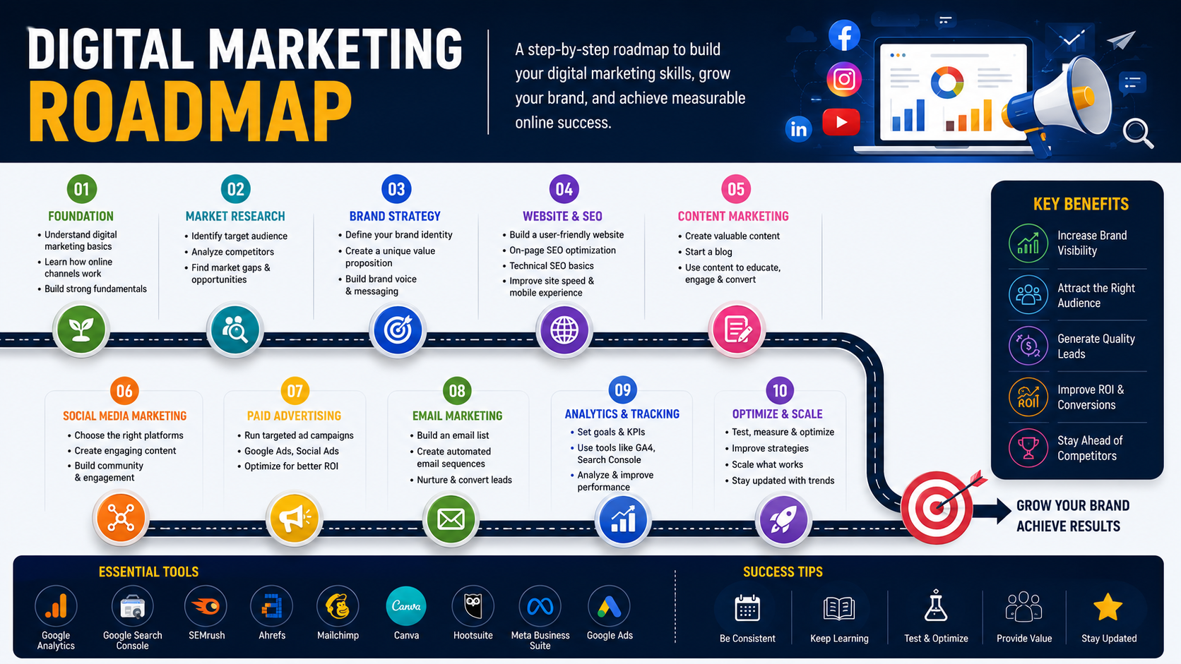 6Digital Marketing Roadmap